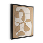Abstract line art 25 Framed Canvas Print Gallery Image 2