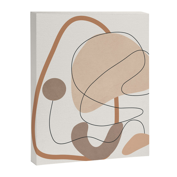 Abstract Line Movement III Canvas Print Gallery Image 1