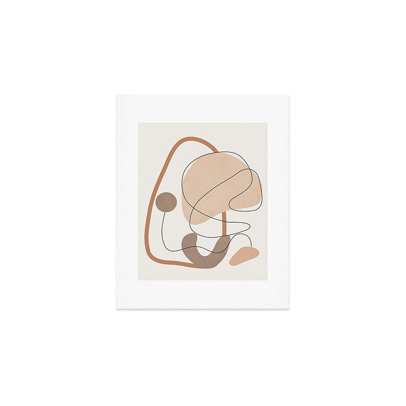 Abstract Line Movement III Art Print Gallery Image 1