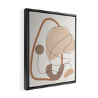 Abstract Line Movement III Framed Canvas Print Gallery Image 2