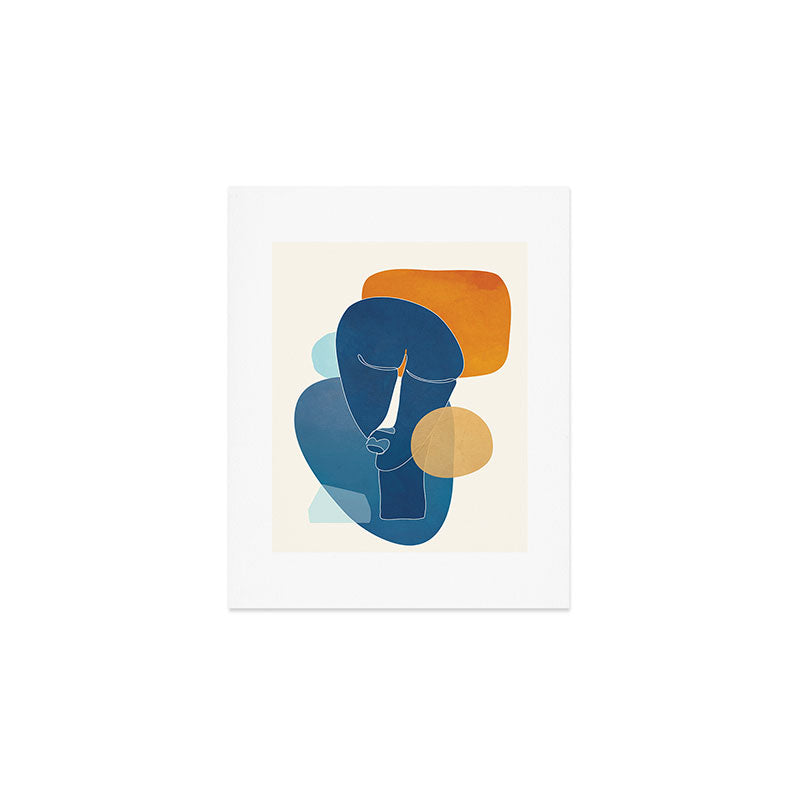 Abstract Mask Design 2 Art Print Gallery Image 1
