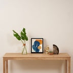 Abstract Mask Design 2 Framed Canvas Print Gallery Image 4