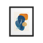 Abstract Mask Design 2 Framed Art Print Gallery Image 6