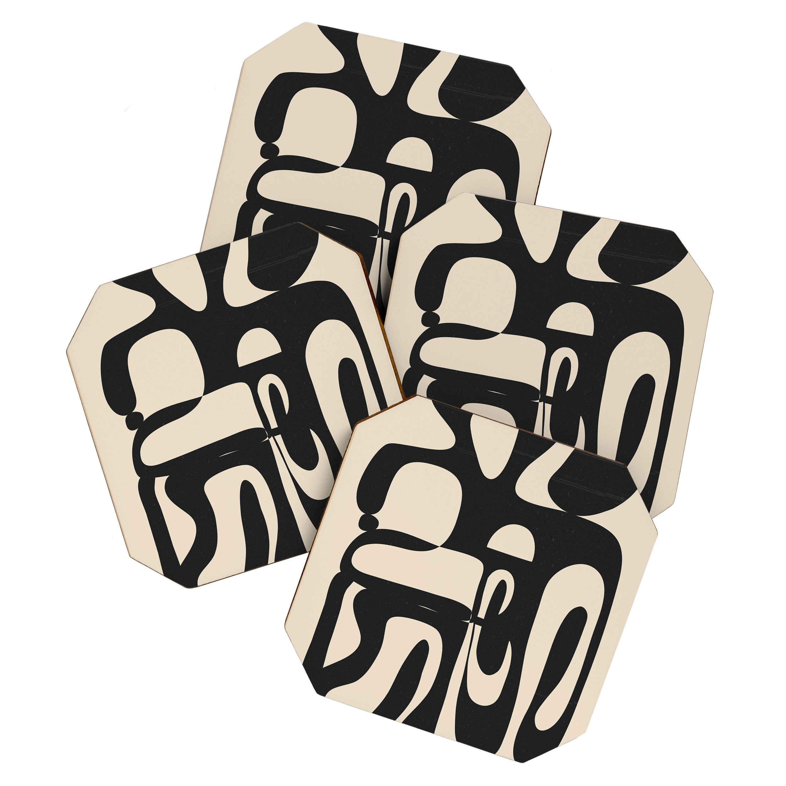 Abstract Minimal Art 1  Coaster Gallery Image 1