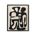 Abstract Minimal Art 1  Framed Canvas Print Gallery Image 6