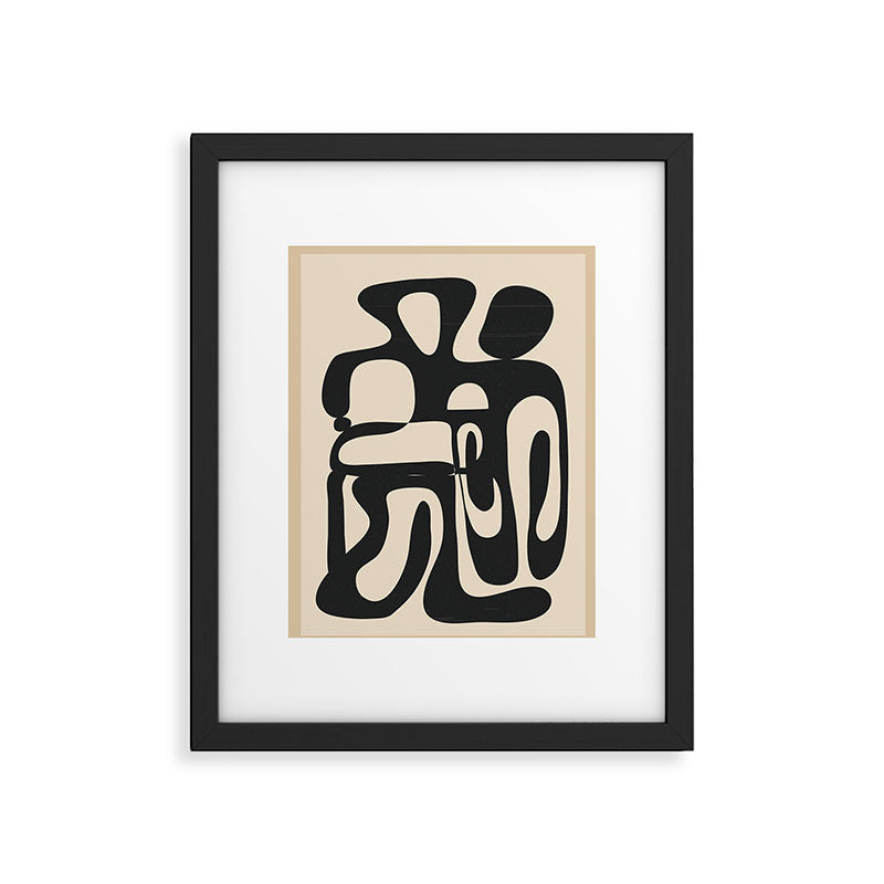Abstract Minimal Art 1  Framed Art Print Gallery Image 5