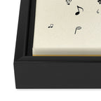 Abstract Minimal Musical Instrument 4 Framed Canvas Print Gallery Image 3