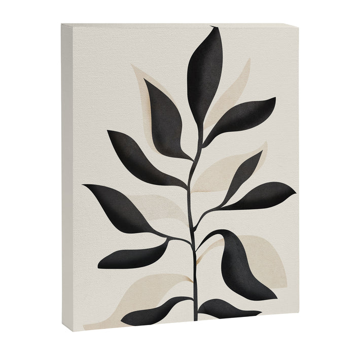 Abstract Minimal Plant 2 Canvas Print Gallery Image 1