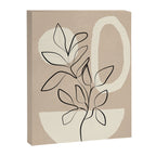 Abstract Minimal Plant 7 Canvas Print Gallery Image 6
