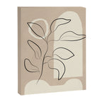 Abstract Minimal Plant 8 Canvas Print Gallery Image 6