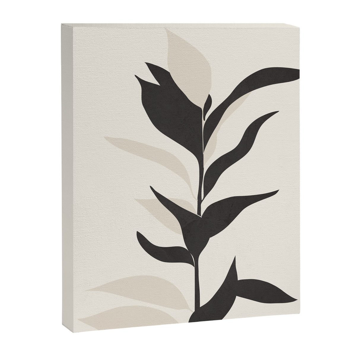 Abstract Minimal Plant Canvas Print Gallery Image 6