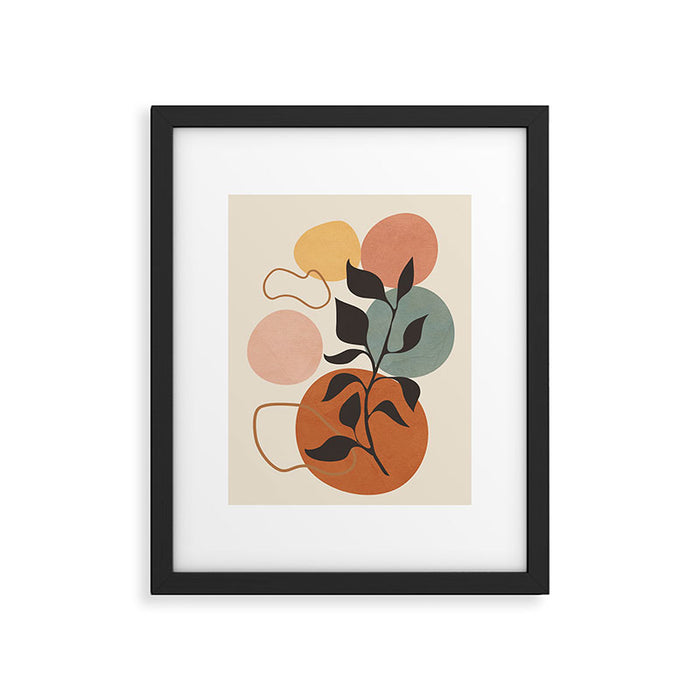 Abstract Minimal Shapes 23 Framed Art Print Gallery Image 1