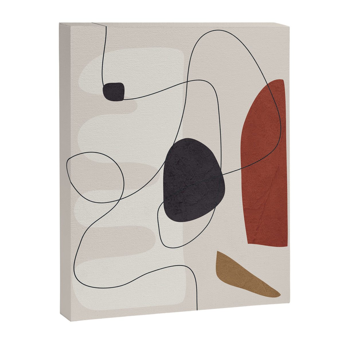 Abstract Minimal Shapes 27 Canvas Print Gallery Image 6