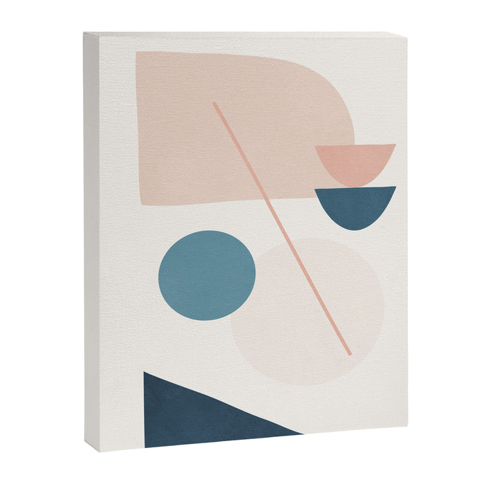 Abstract Minimal Shapes 32 Canvas Print Gallery Image 1
