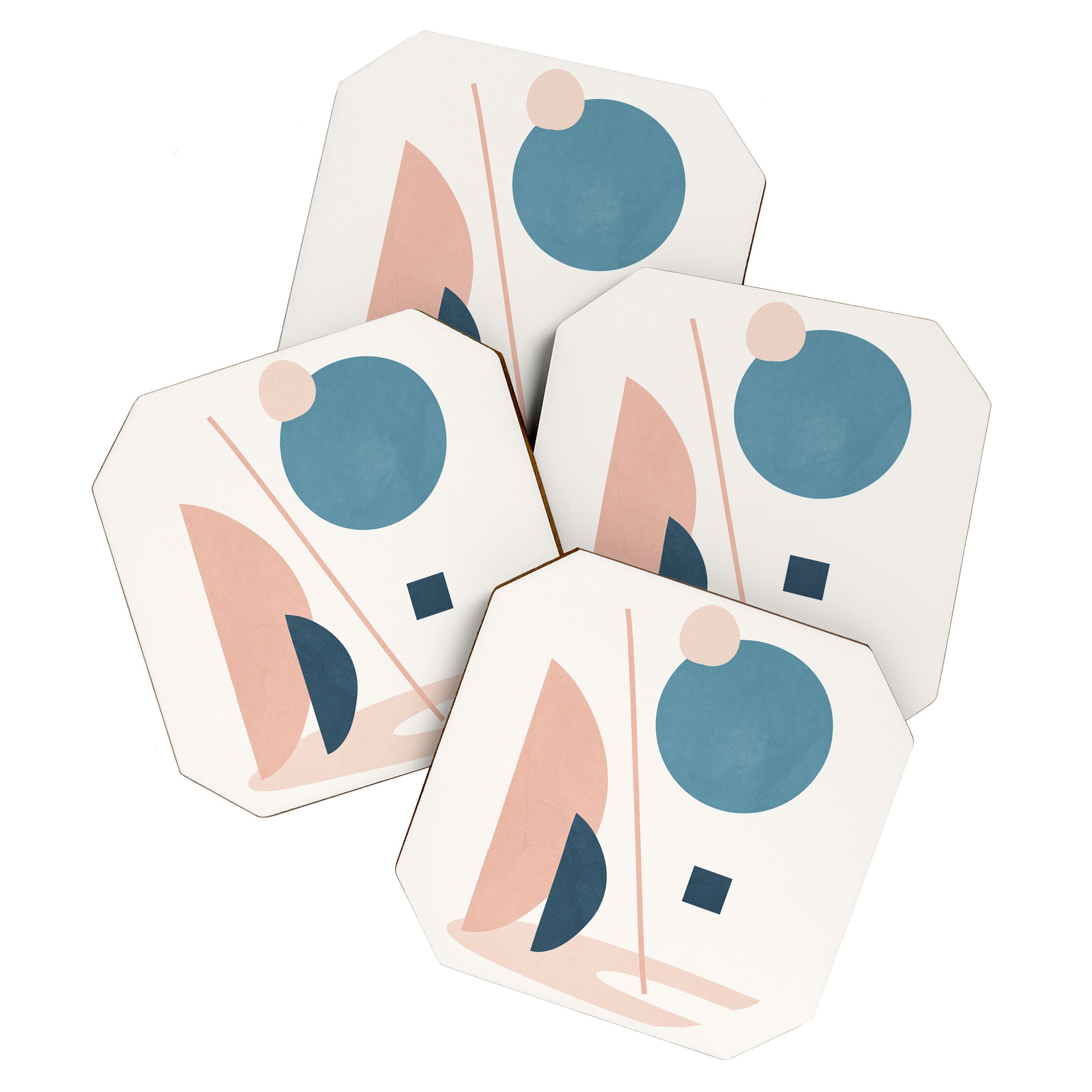 Abstract Minimal Shapes 34 Coaster Gallery Image 1