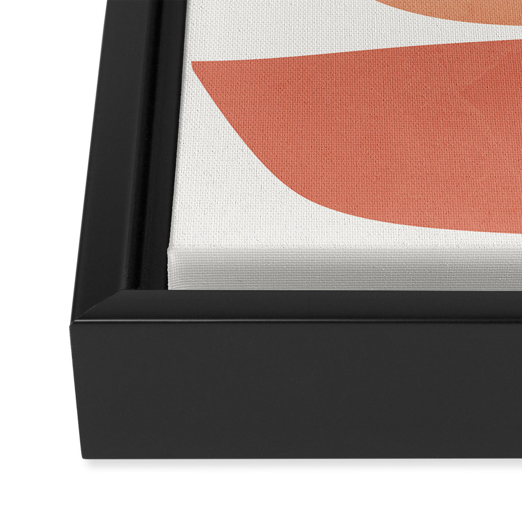 Abstract Minimal Shapes IV Framed Canvas Print Gallery Image 3