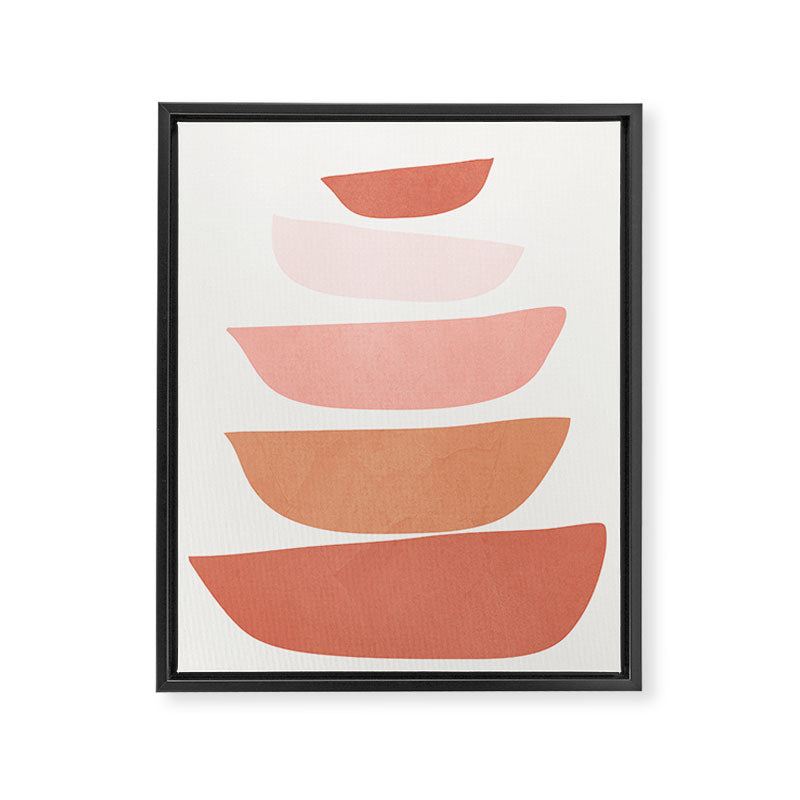 Abstract Minimal Shapes IV Framed Canvas Print Gallery Image 8
