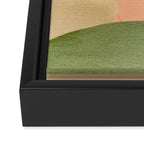 Abstract & Modern Shape Art 1 Framed Canvas Print Gallery Image 3