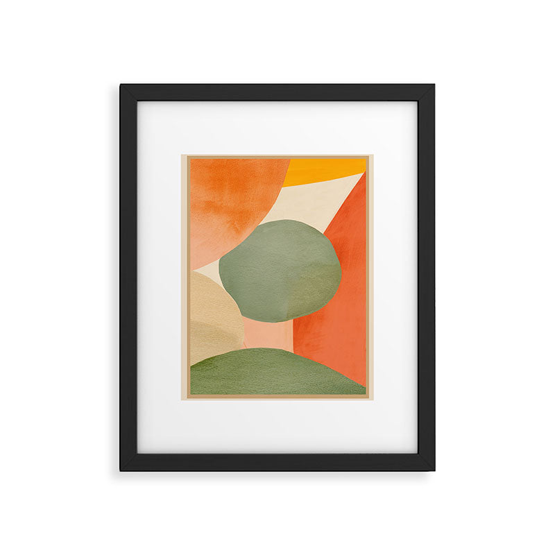 Abstract & Modern Shape Art 1 Framed Art Print Gallery Image 5
