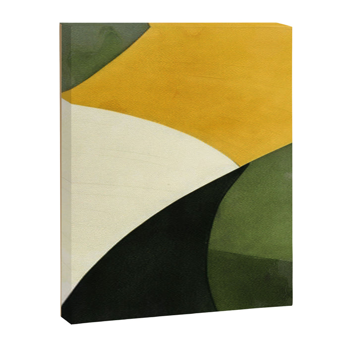 Abstract & Modern Shape Art 2 Canvas Print Gallery Image 1