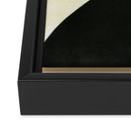 Abstract & Modern Shape Art 2 Framed Canvas Print Gallery Image 3