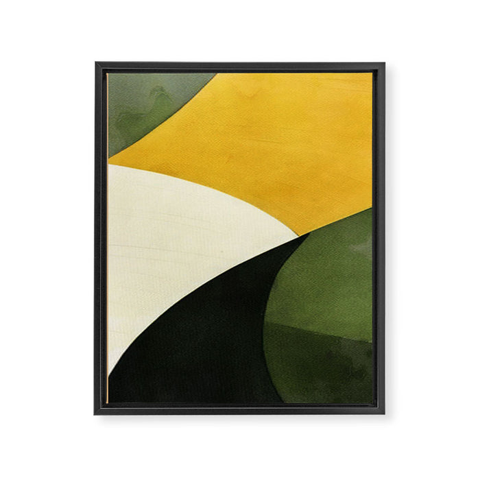 Abstract & Modern Shape Art 2 Framed Canvas Print Gallery Image 1