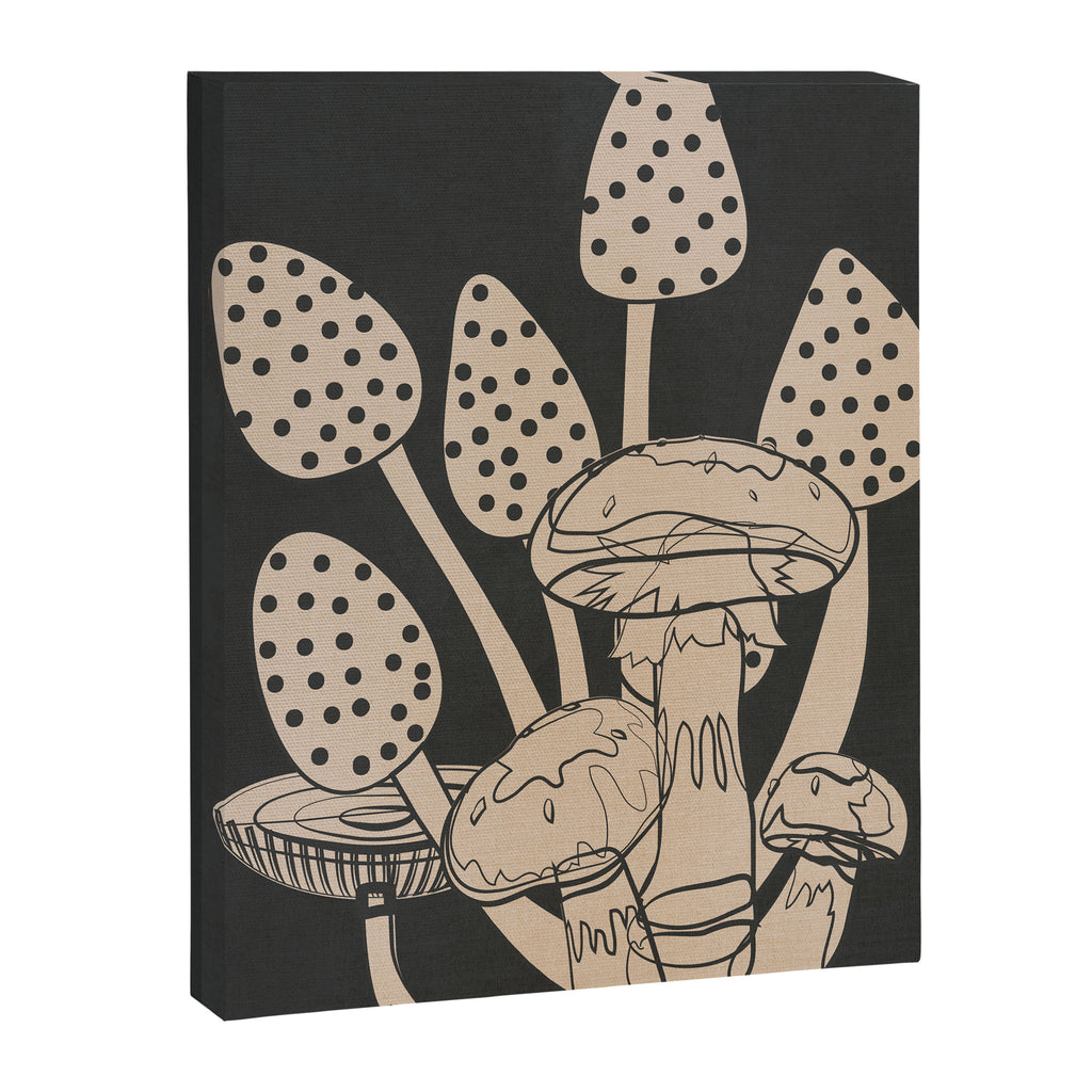 Abstract Mushrooms 1 Canvas Print Gallery Image 6