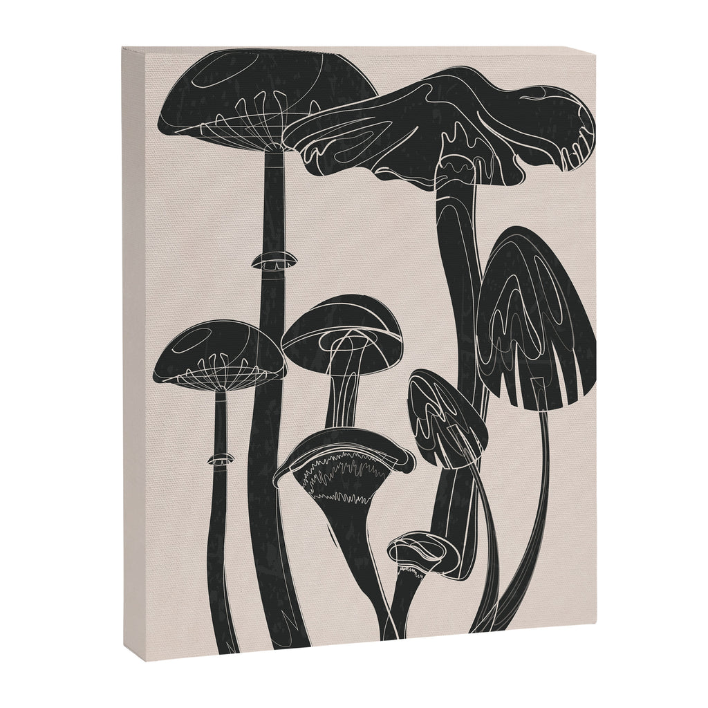 Abstract Mushrooms 12 Canvas Print Gallery Image 6
