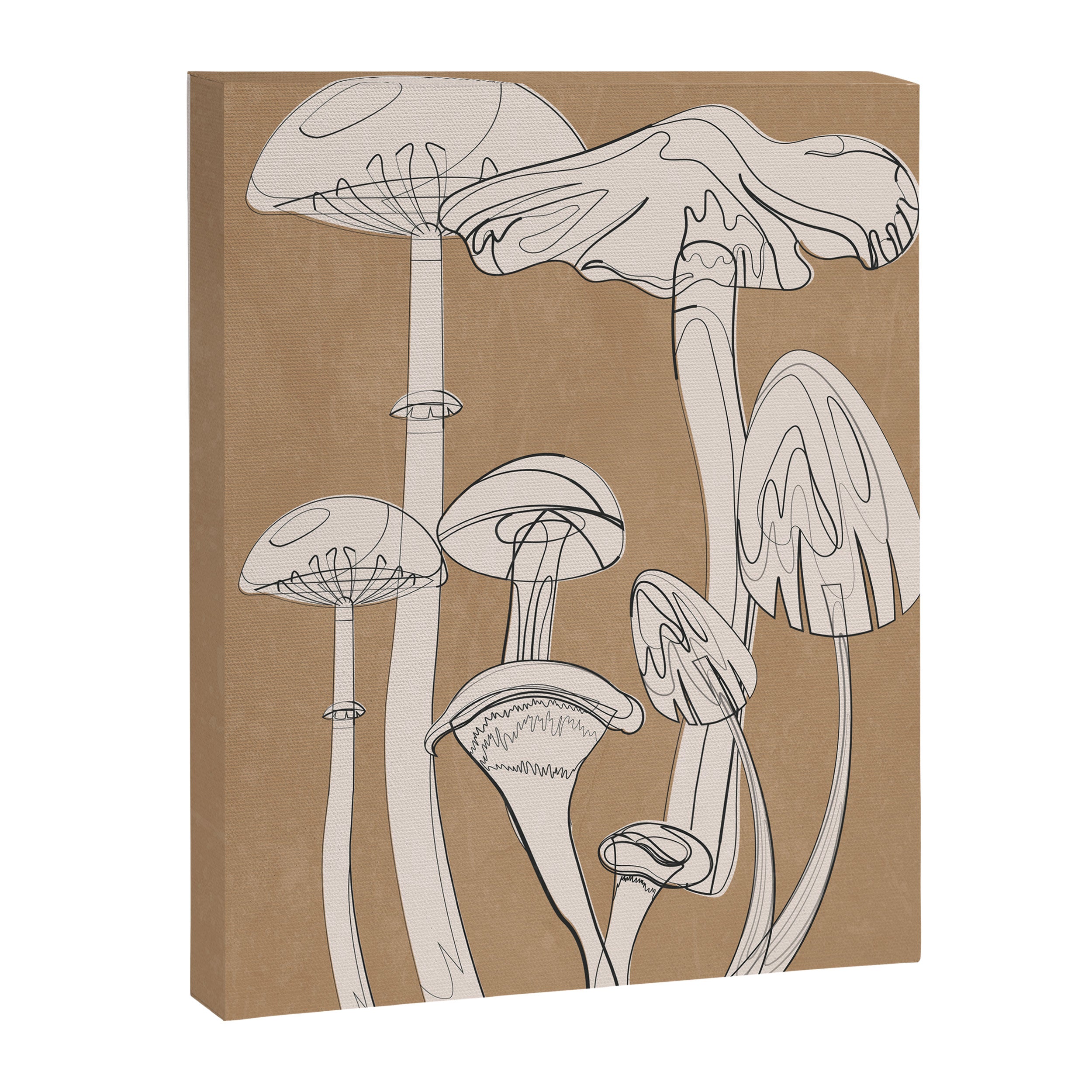 Abstract Mushrooms 13 Canvas Print Gallery Image 6