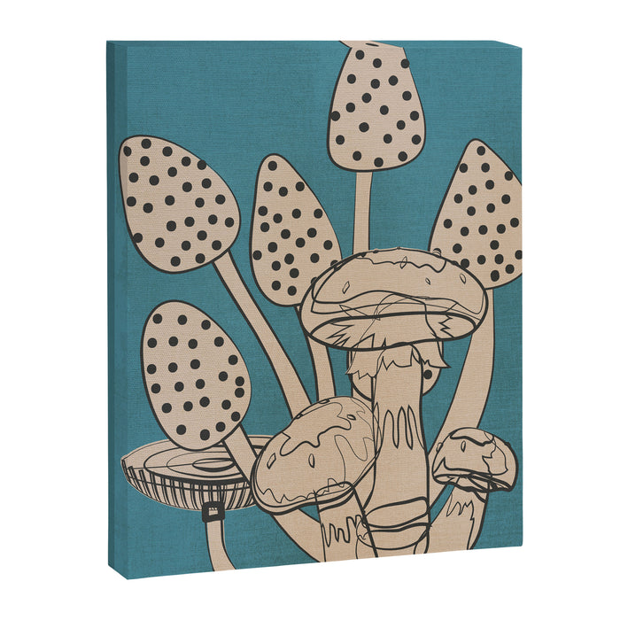 Abstract Mushrooms 3 Canvas Print Gallery Image 1