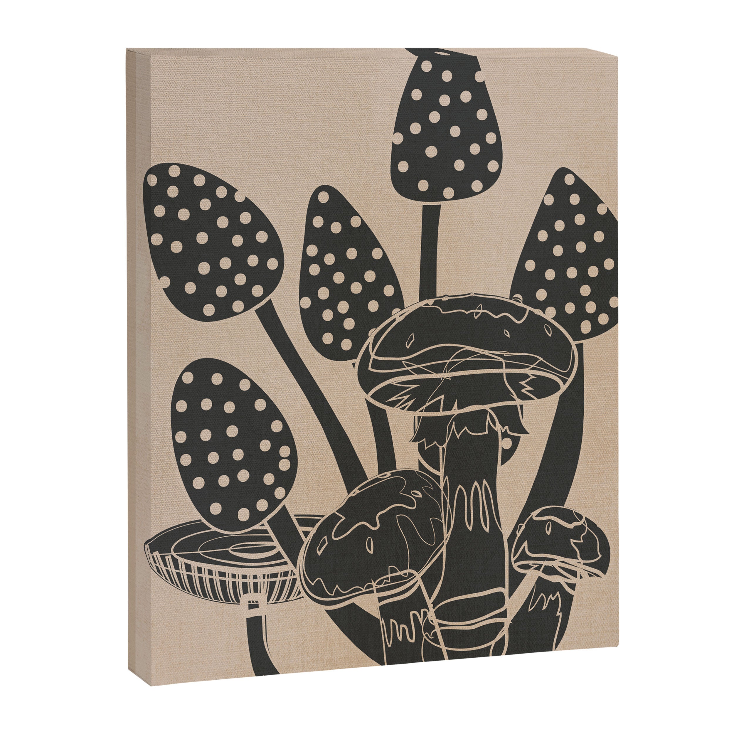 Abstract Mushrooms 6 Canvas Print Gallery Image 6
