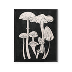 Abstract Mushrooms 7 Framed Canvas Print Gallery Image 6