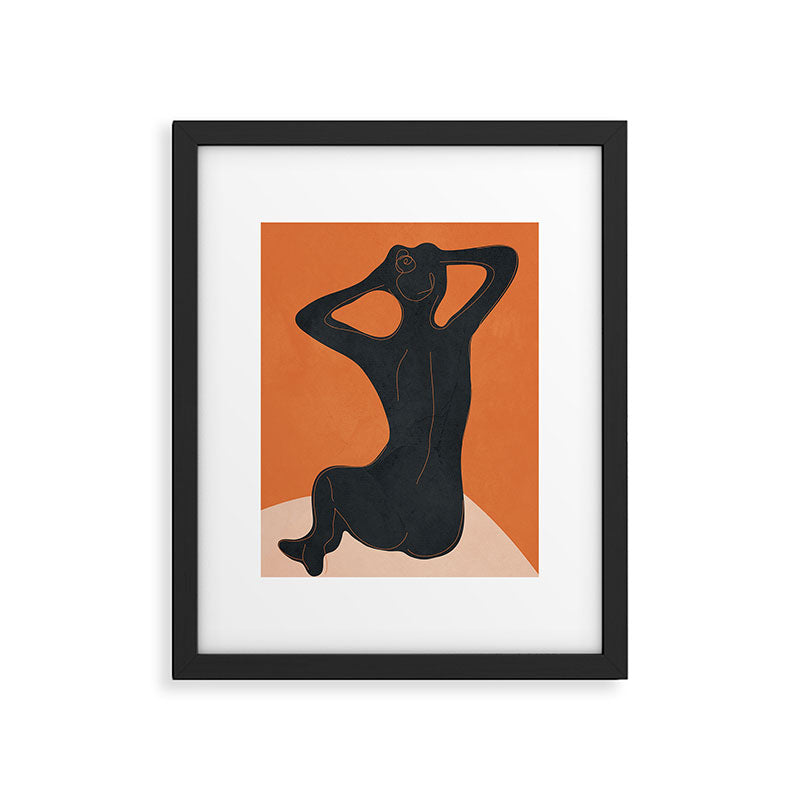 Abstract Nude I Framed Art Print Gallery Image 4