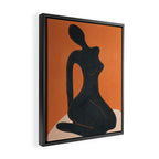 Abstract Nude II Framed Canvas Print Gallery Image 2