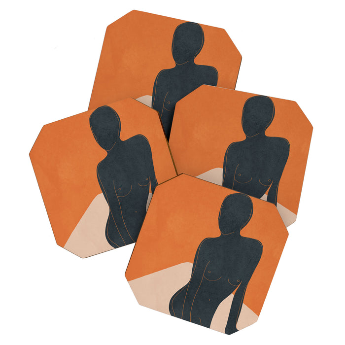 Abstract Nude III Coaster Gallery Image 1