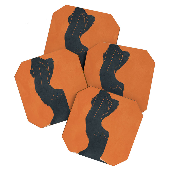 Abstract Nude IV Coaster Gallery Image 1