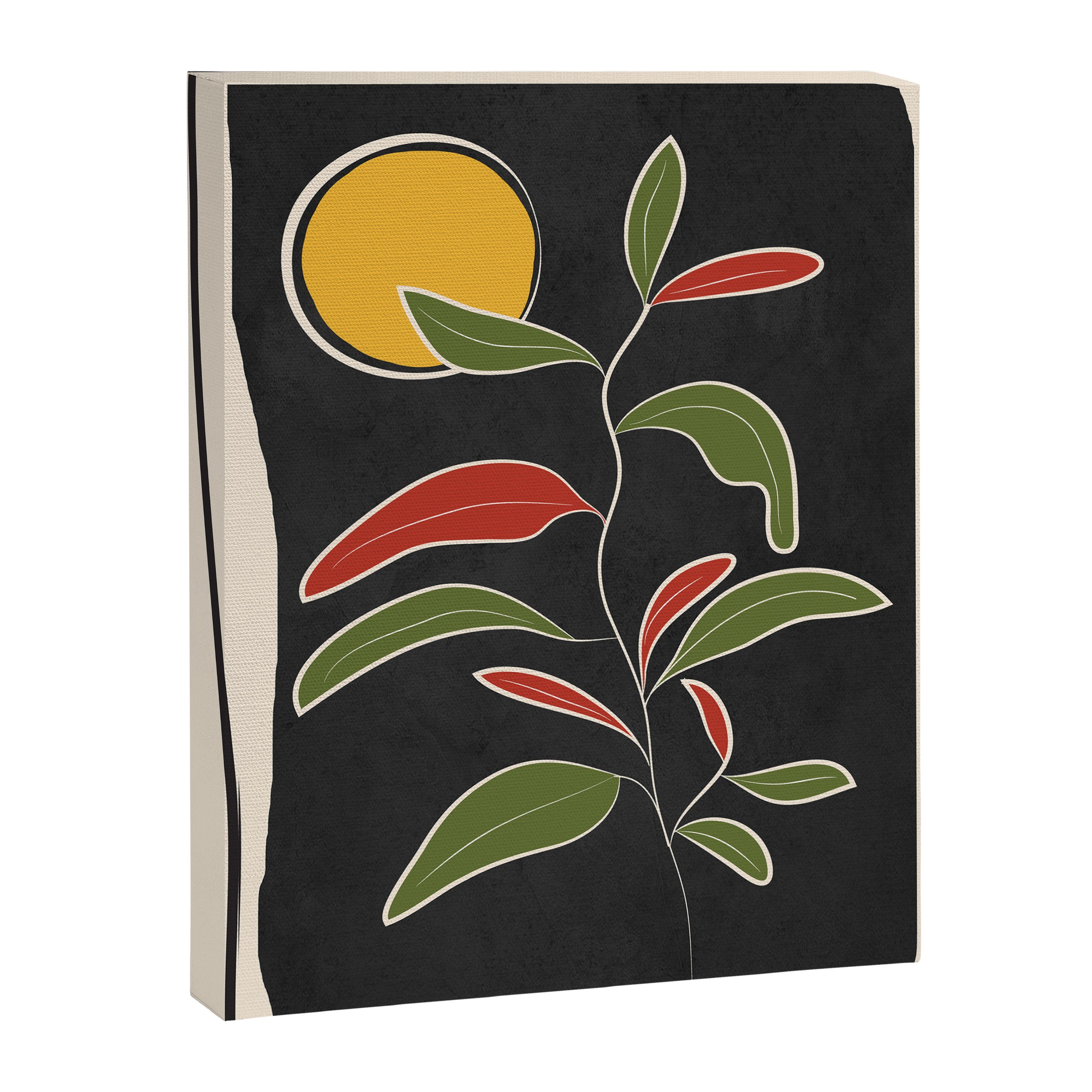 Abstract Plant 01 Canvas Print Gallery Image 6