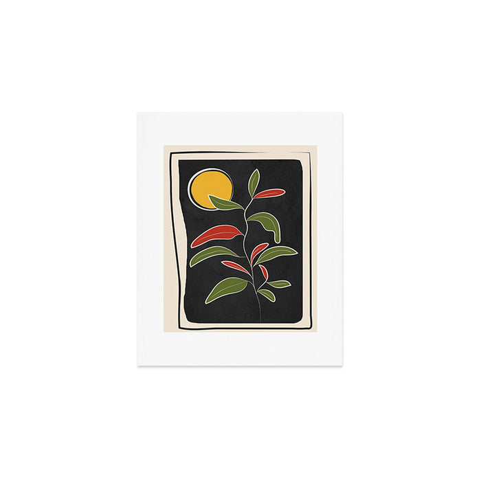 Abstract Plant 01 Art Print Gallery Image 1