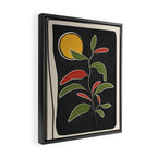 Abstract Plant 01 Framed Canvas Print Gallery Image 2