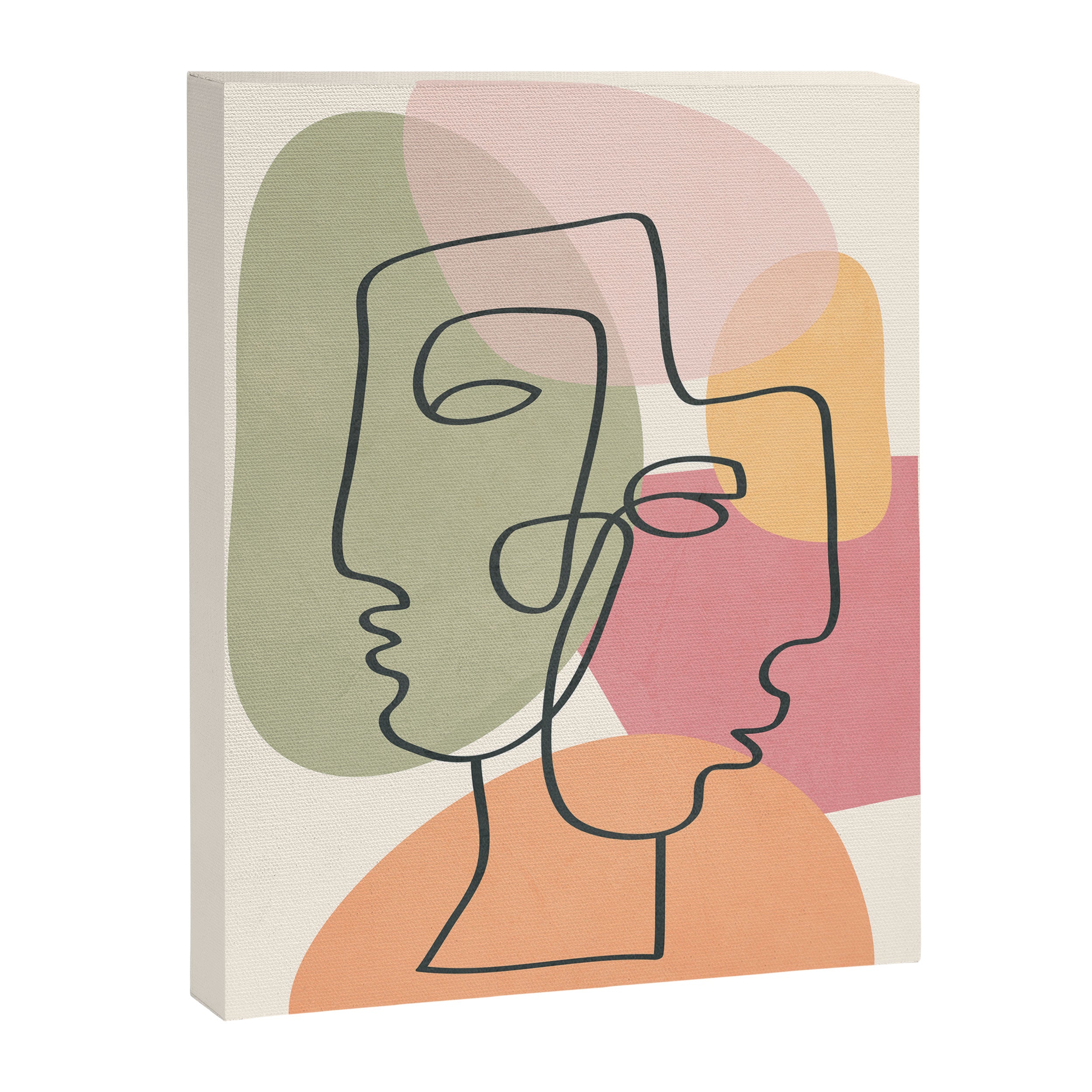 Abstract Profiles 04 Canvas Print Gallery Image 6