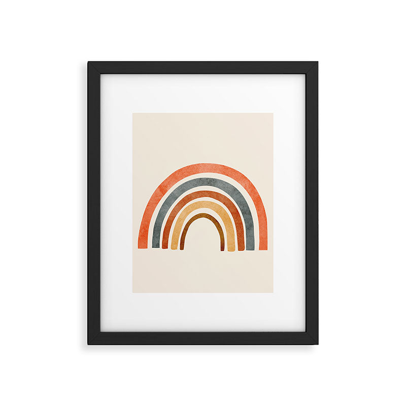 Abstract Rainbow 88 Framed Art Print Gallery Image 4