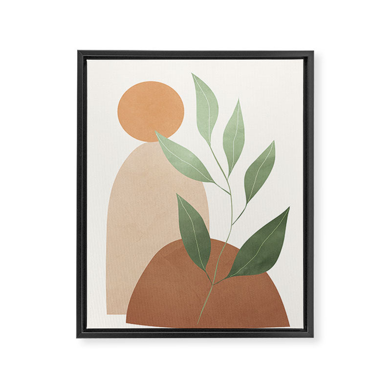 Abstract Rock Geometry 05 Framed Canvas Print Gallery Image 6