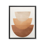 Abstract Rock Geometry 06 Framed Canvas Print Gallery Image 6