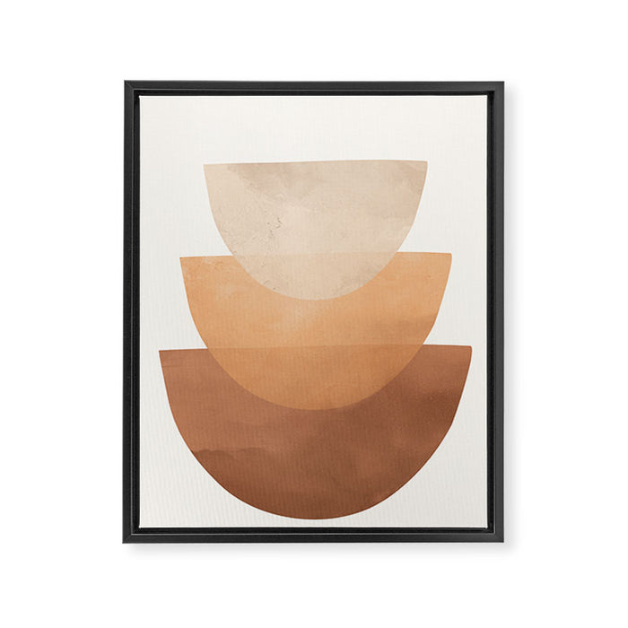 Abstract Rock Geometry 06 Framed Canvas Print Gallery Image 1