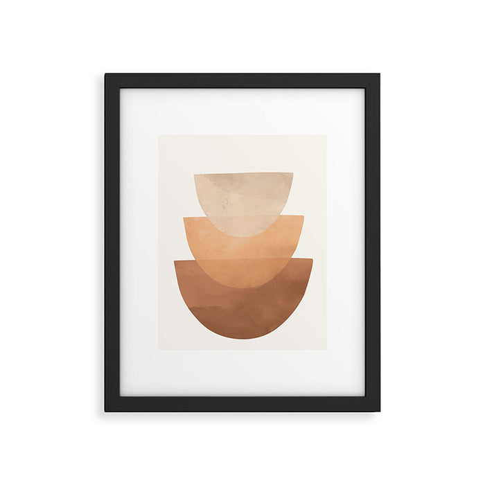 Abstract Rock Geometry 06 Framed Art Print Gallery Image 1