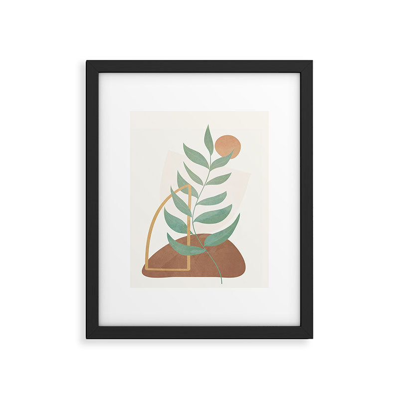 Abstract Rock Geometry 08 Framed Art Print Gallery Image 5
