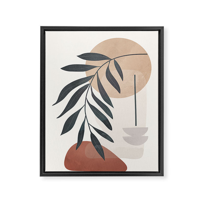 Abstract Rock Geometry 10 Framed Canvas Print Gallery Image 8