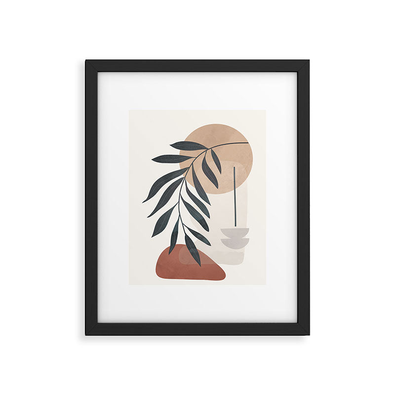 Abstract Rock Geometry 10 Framed Art Print Gallery Image 6