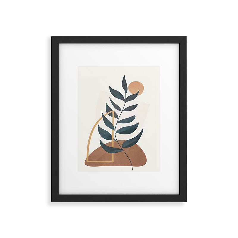 Abstract Rock Geometry 11 Framed Art Print Gallery Image 5