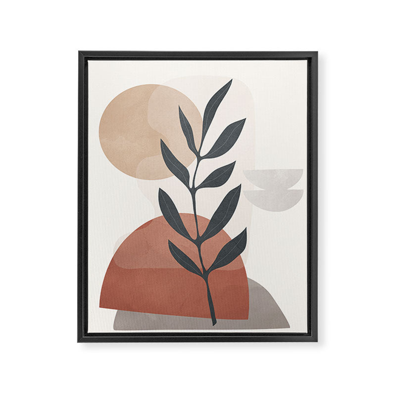 Abstract Rock Geometry 13 Framed Canvas Print Gallery Image 6